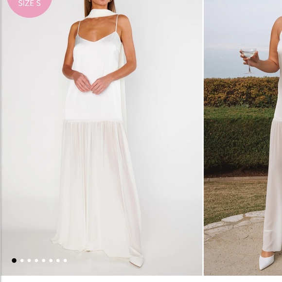 Show Me Your MuMu Dresses & Skirts - Show me your mumu white Dalia maxi dress